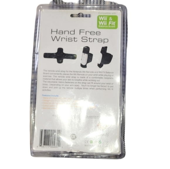 HANDS Free Wrist Strap for Wii and Wii Fit - Picture 2 of 4